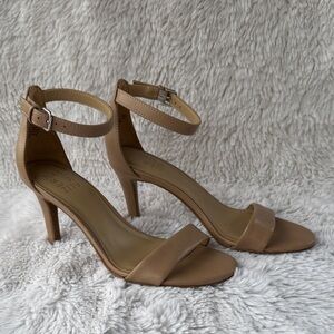 Naturalizer Tan High Heel Sandals